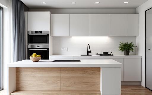 Styled kjøkken skandinavisk home staging